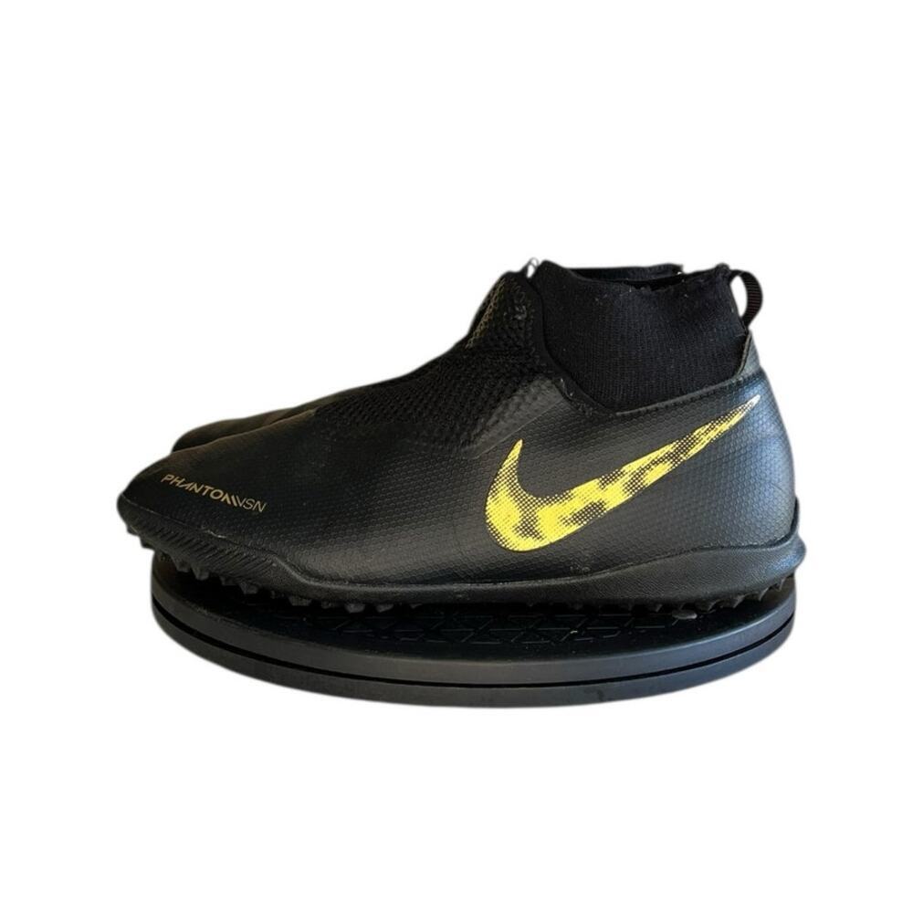 ***SOLD***‎ Nike Phanton Vsn Ghost Shoes Size Youth 5.5 Dynamic Fit Black Gold